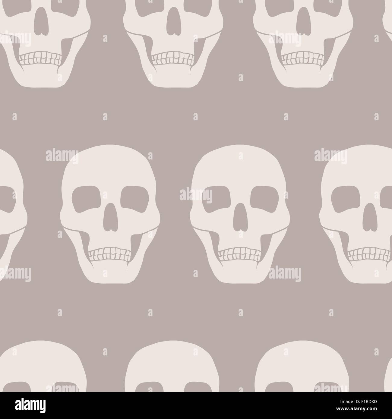 seamless background with skulls Stock Vector Image & Art - Alamy
