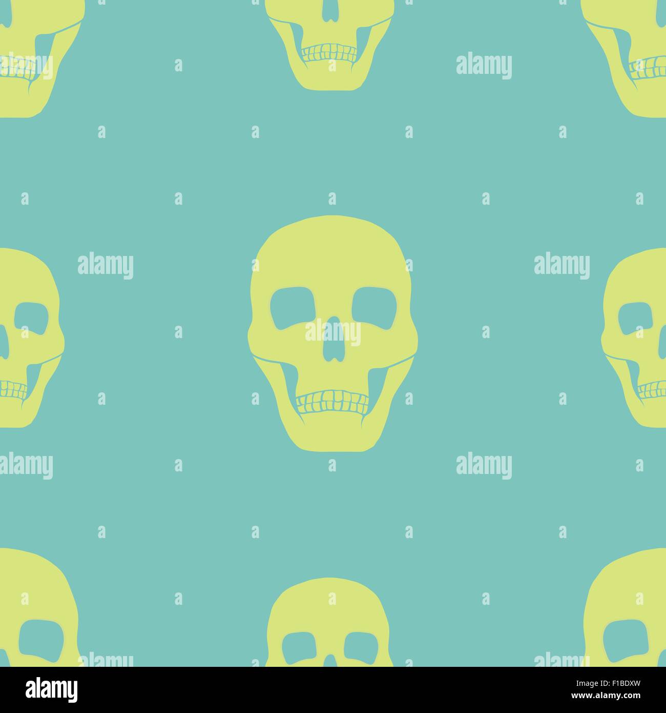 seamless background with skulls Stock Vector Image & Art - Alamy