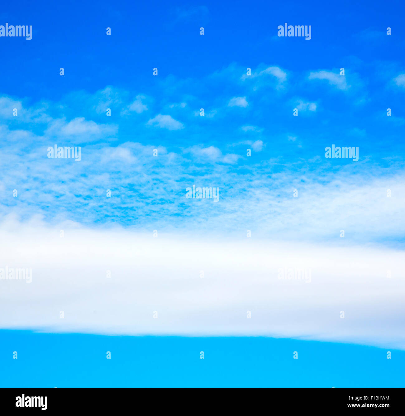 in the blue sky white soft clouds and abstract background Stock Photo ...