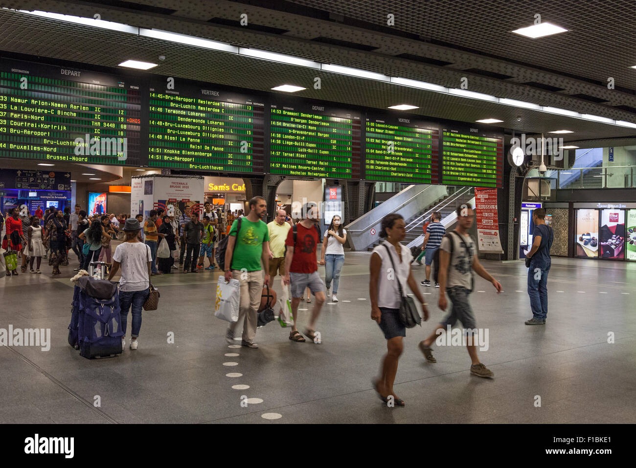 Midi train station in brussels hi-res stock photography and images - Alamy
