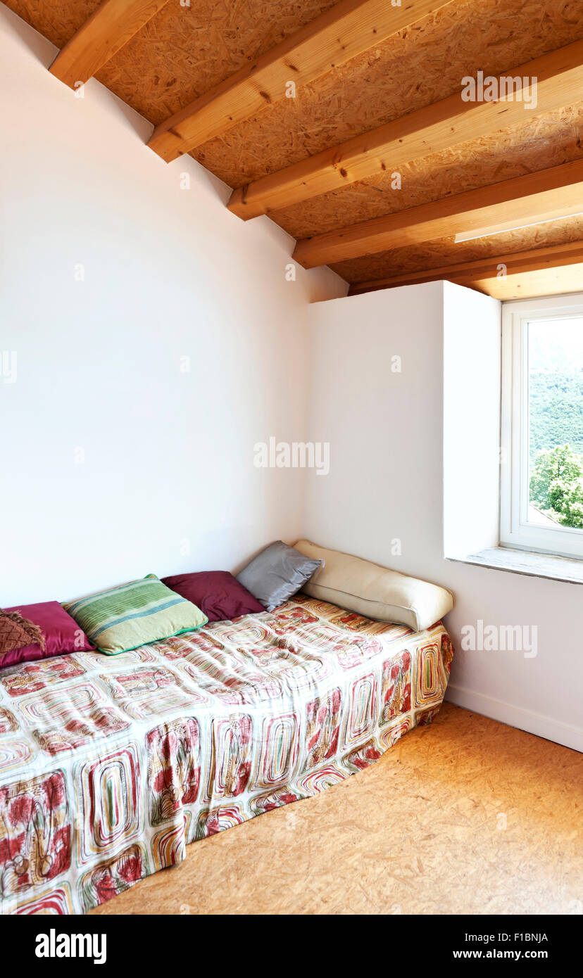 Interior Home Room With Single Bed Stock Photo Alamy Interior Home Room With Single Bed Stock Photo Alamy
