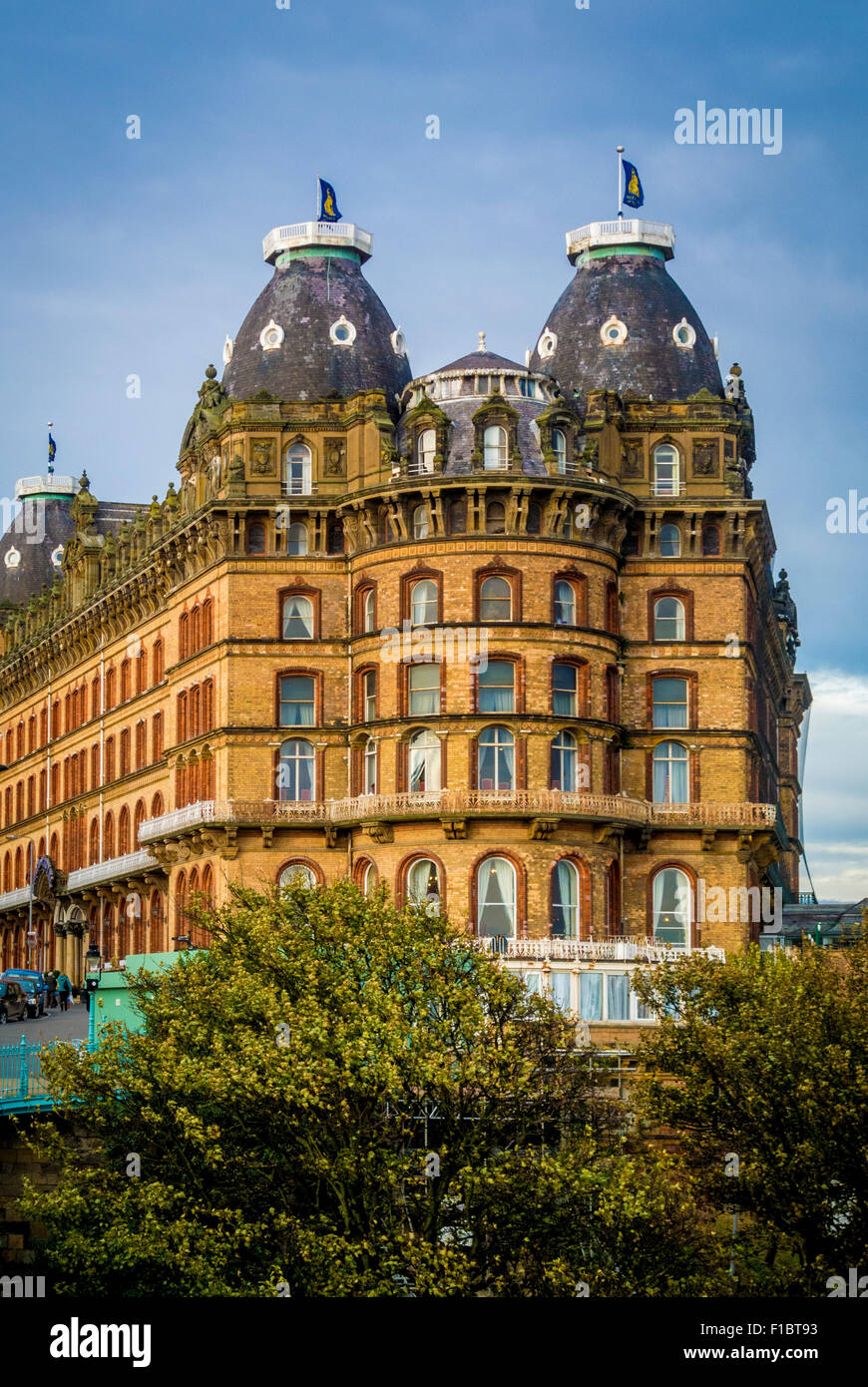 Grand Hotel, Scarborough. Grade ll listed building. Stock Photo