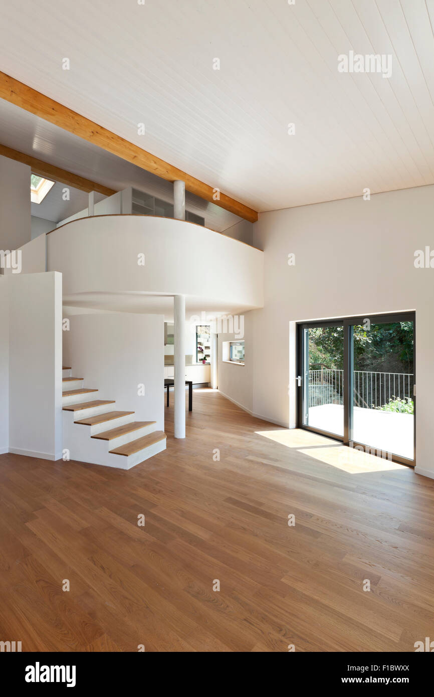 interior modern house, large open space Stock Photo - Alamy