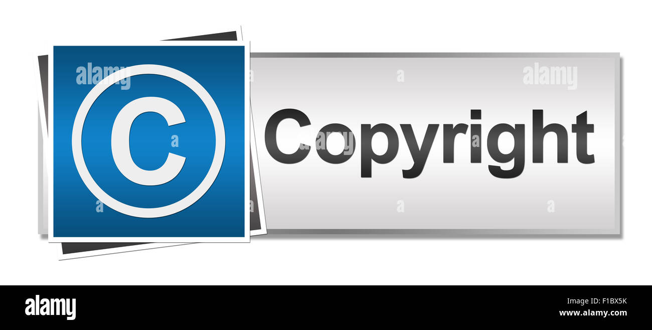 Copyright Blue Grey Stock Photo