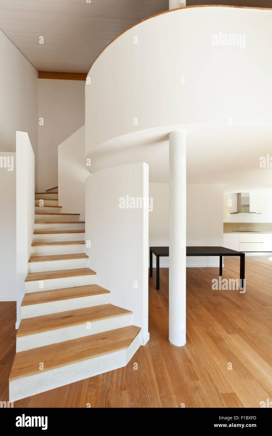 interior modern house, large open space Stock Photo - Alamy