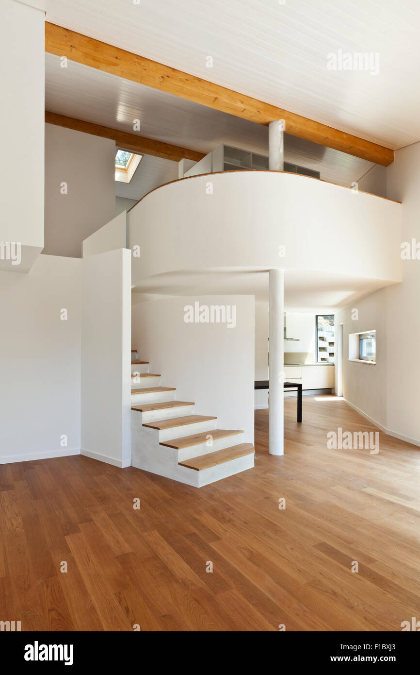 interior modern house, large open space Stock Photo - Alamy