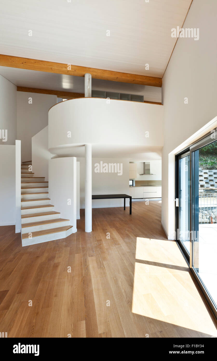 interior modern house, large open space Stock Photo - Alamy