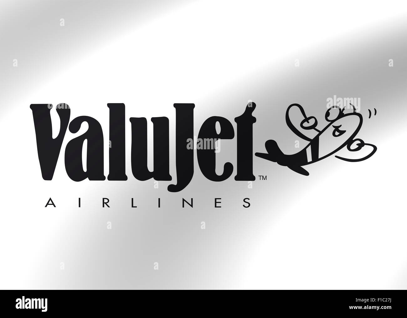 Valujet Airlines logo icon flag symbol emblem sign Stock Photo