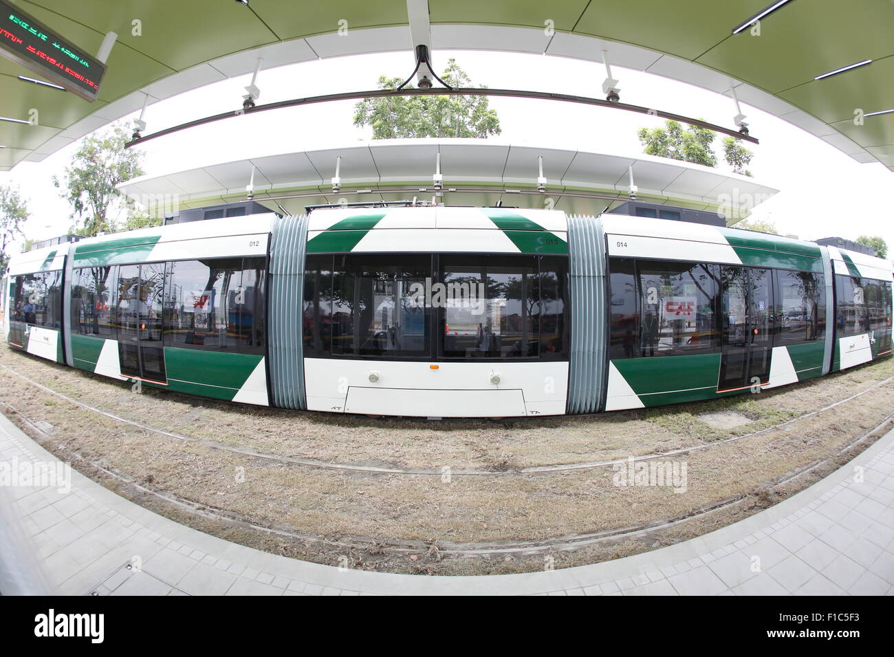 Light Rail System Stock Photo Alamy