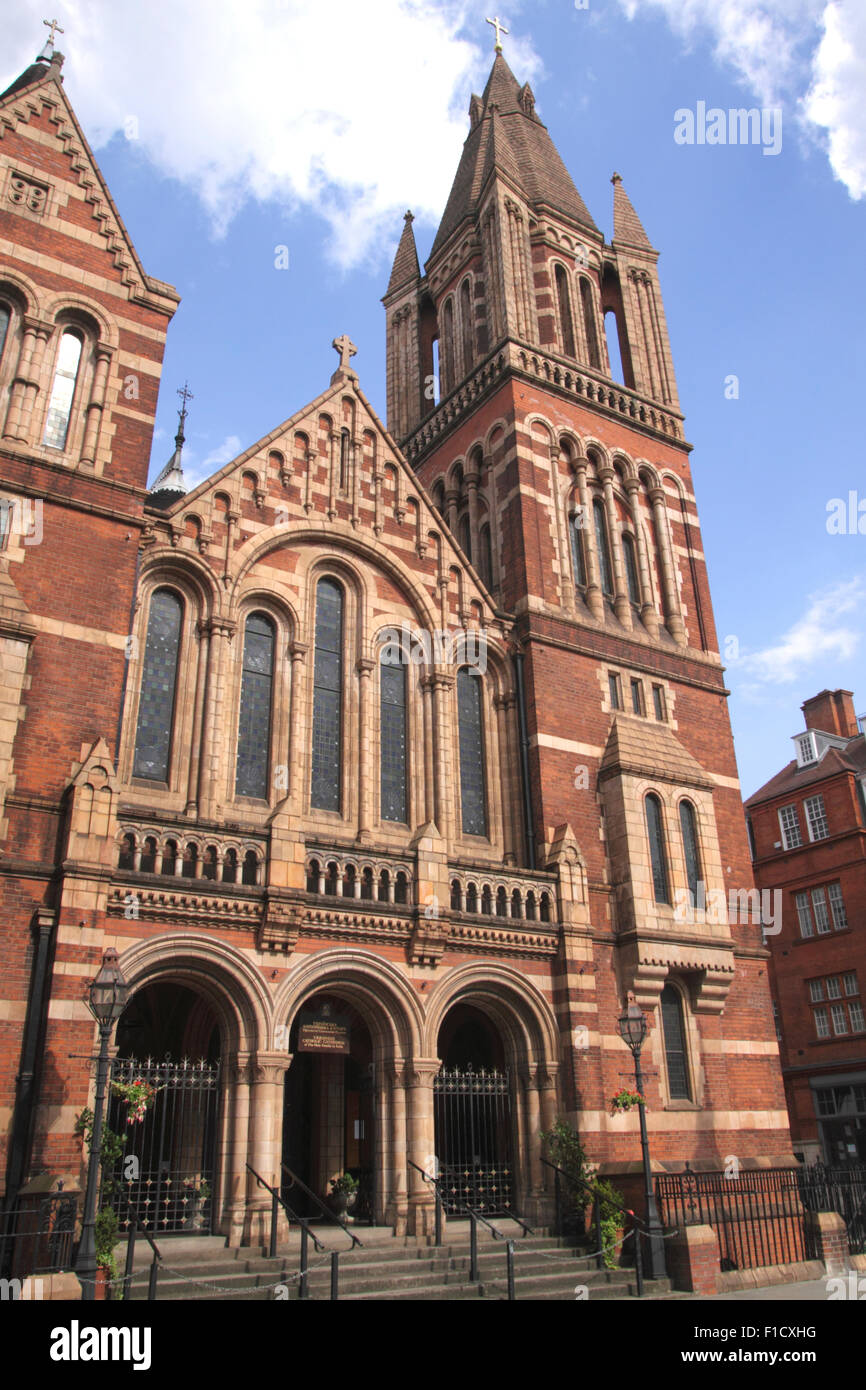 Catholic Cathedral of The Holy Family in Exile Duke Street London Stock