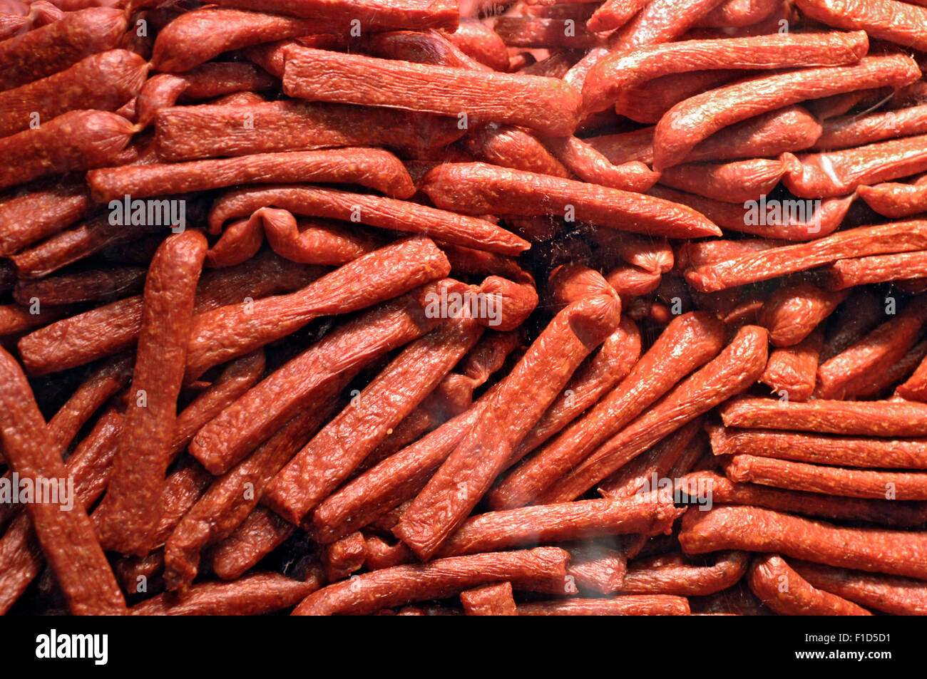 a lot of sausages Stock Photo Alamy