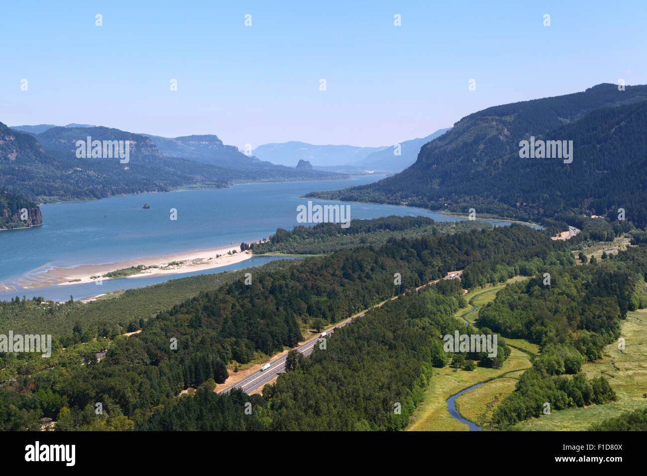 Columbia River Stock Photo Alamy