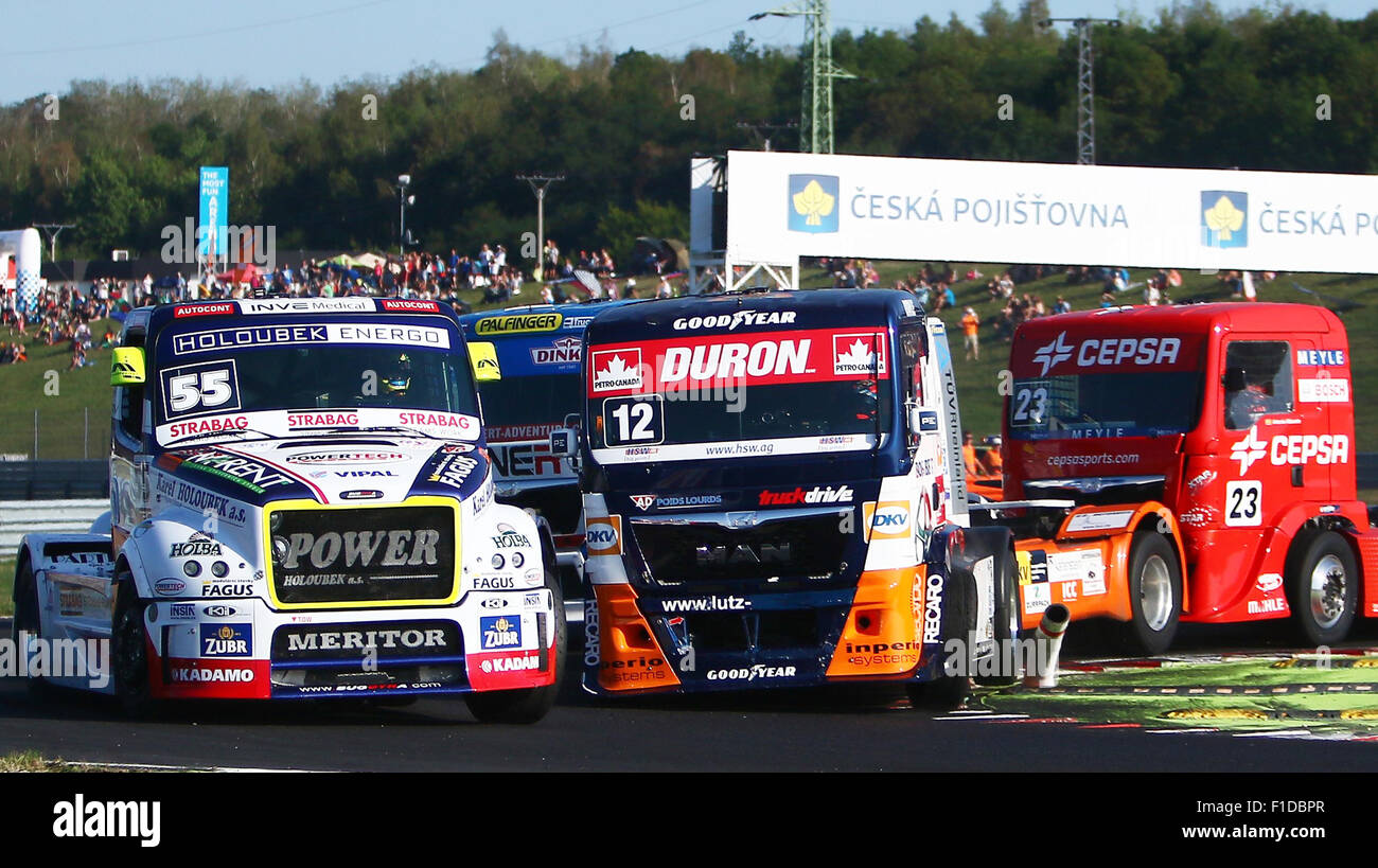 Top Racing Czechia Most, Czech Republic. 30th Aug, 2015. FIA European Truck Racing ...