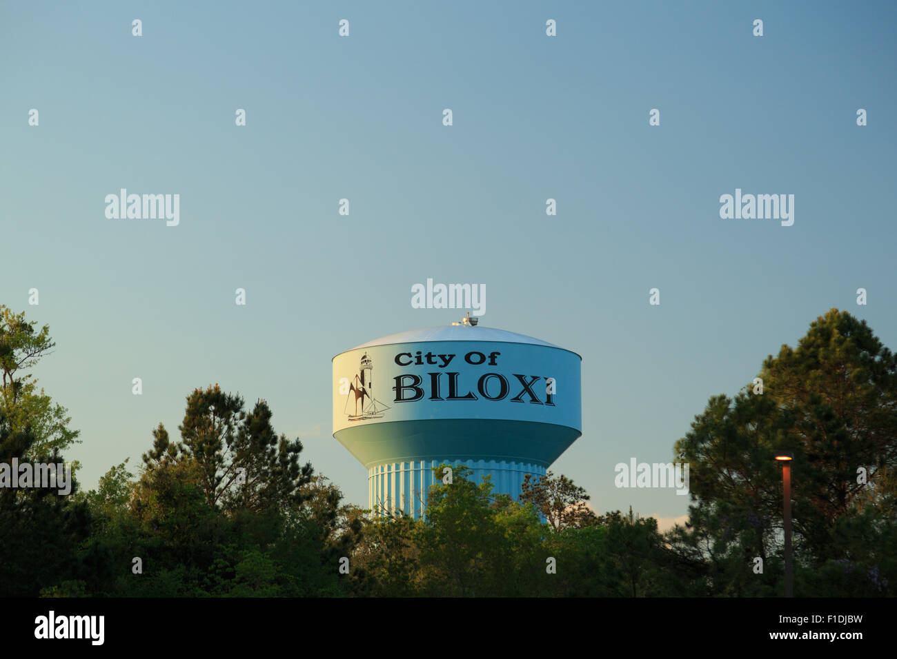 A photograph of Biloxi water tower, Mississippi, USA Stock Photo Alamy