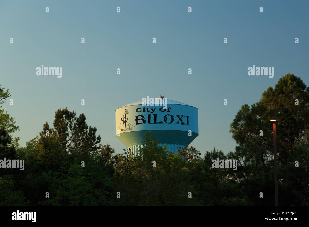 A photograph of Biloxi water tower, Mississippi, USA Stock Photo Alamy