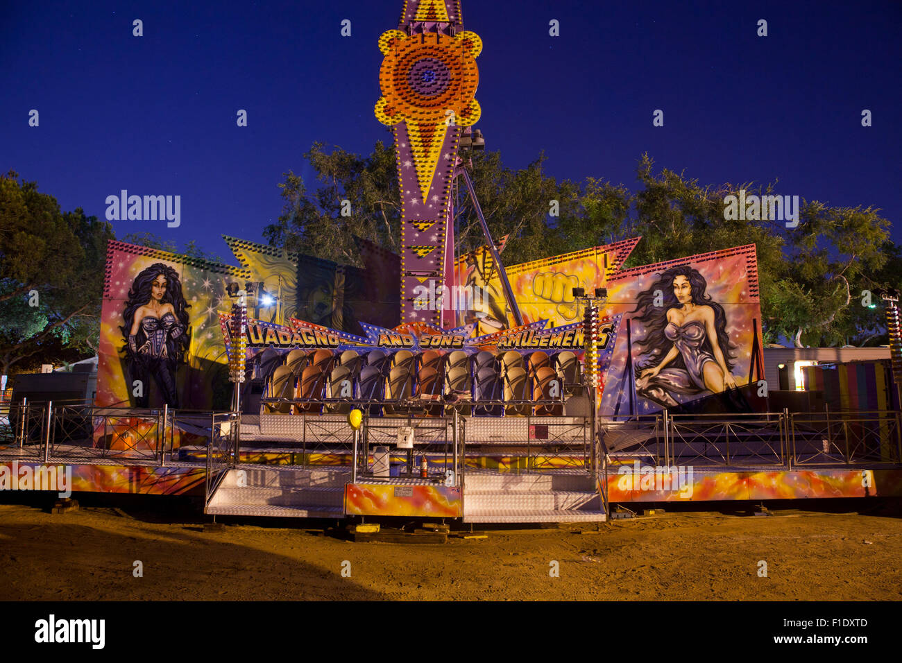 Fiesta La Ballona, Culver City festival in veteran's Park, Los Angeles