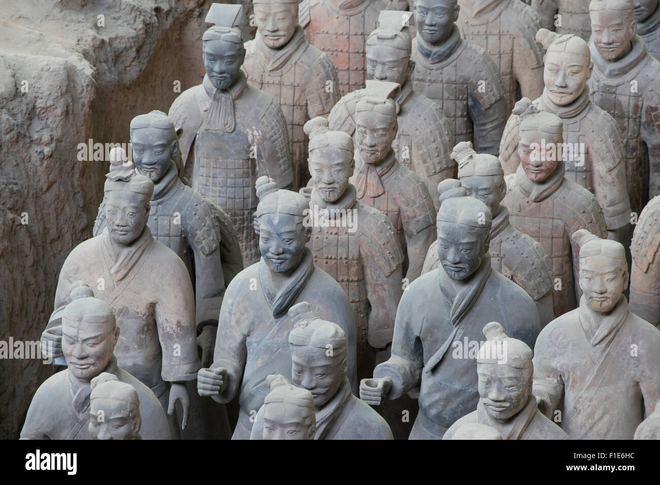 Terracotta Warriors Depicting The Armies Of Qin Shi Huang, The First ...