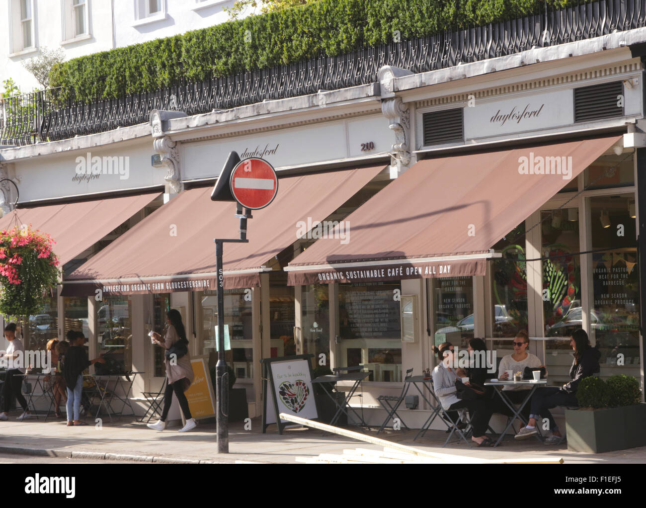 Daylesford farmshop and cafe Westbourne Grove Notting Hill London Stock Photo