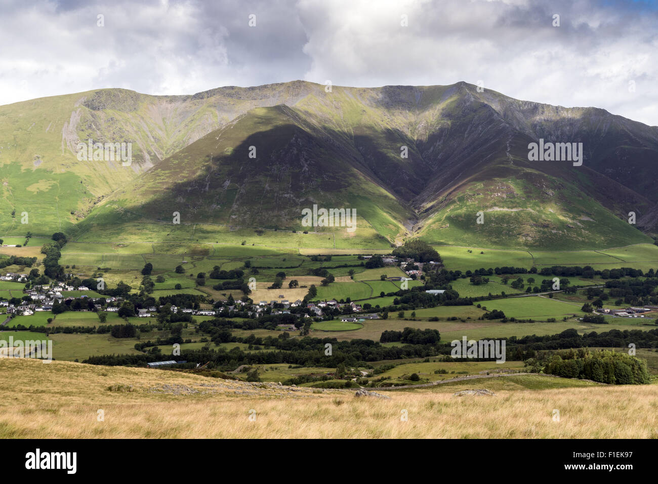 Blencathra or Saddleback, in the Lake District Stock Photo