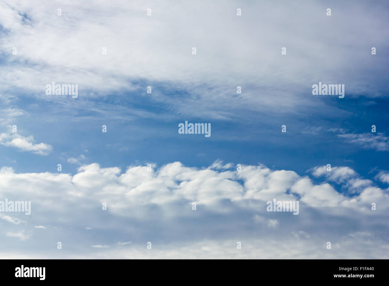 Blue sky background with cloud . background of blue sky Stock Photo - Alamy