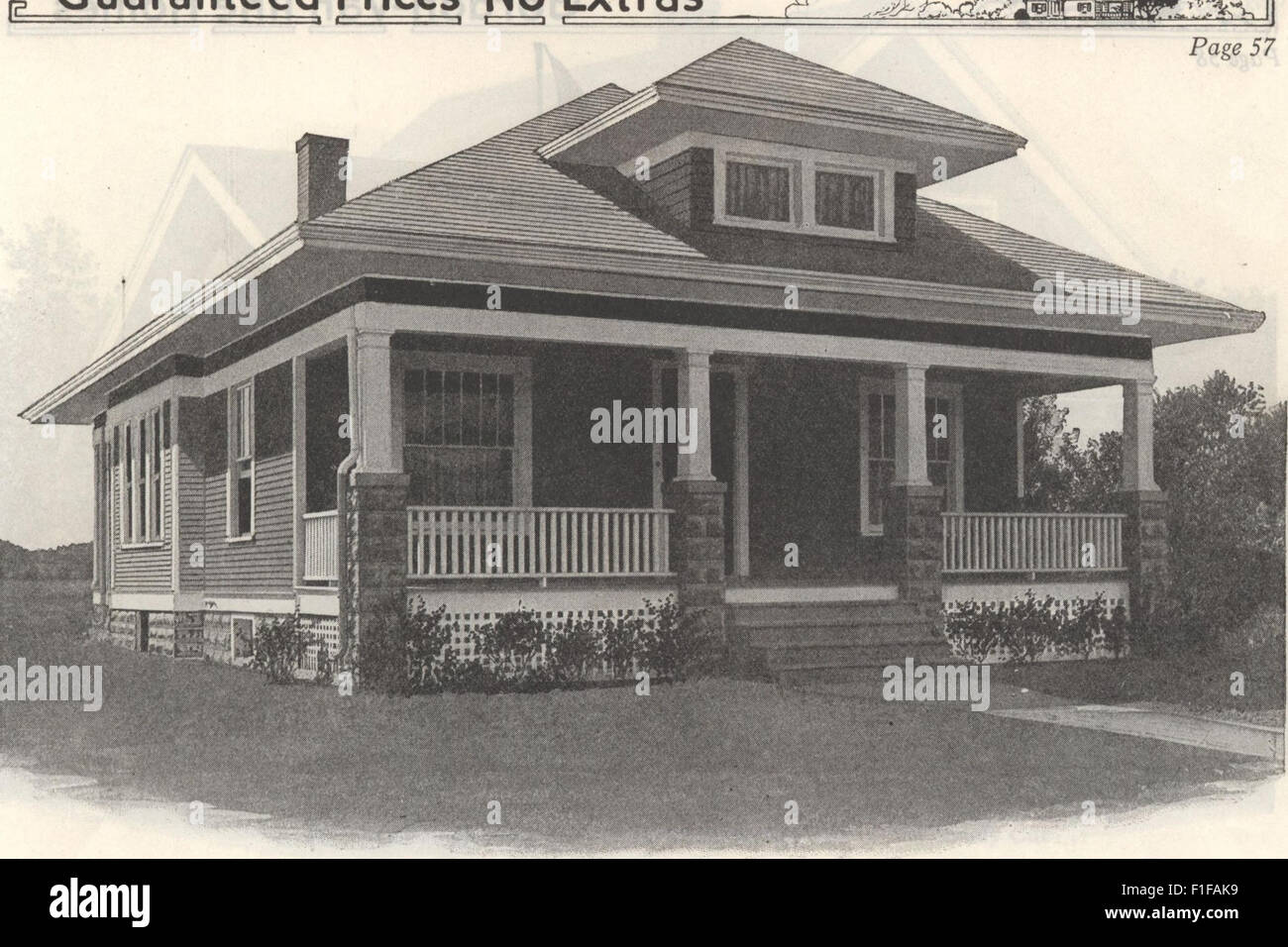 A 1921 catalog showcasing GordonVan Tine homes, featuring