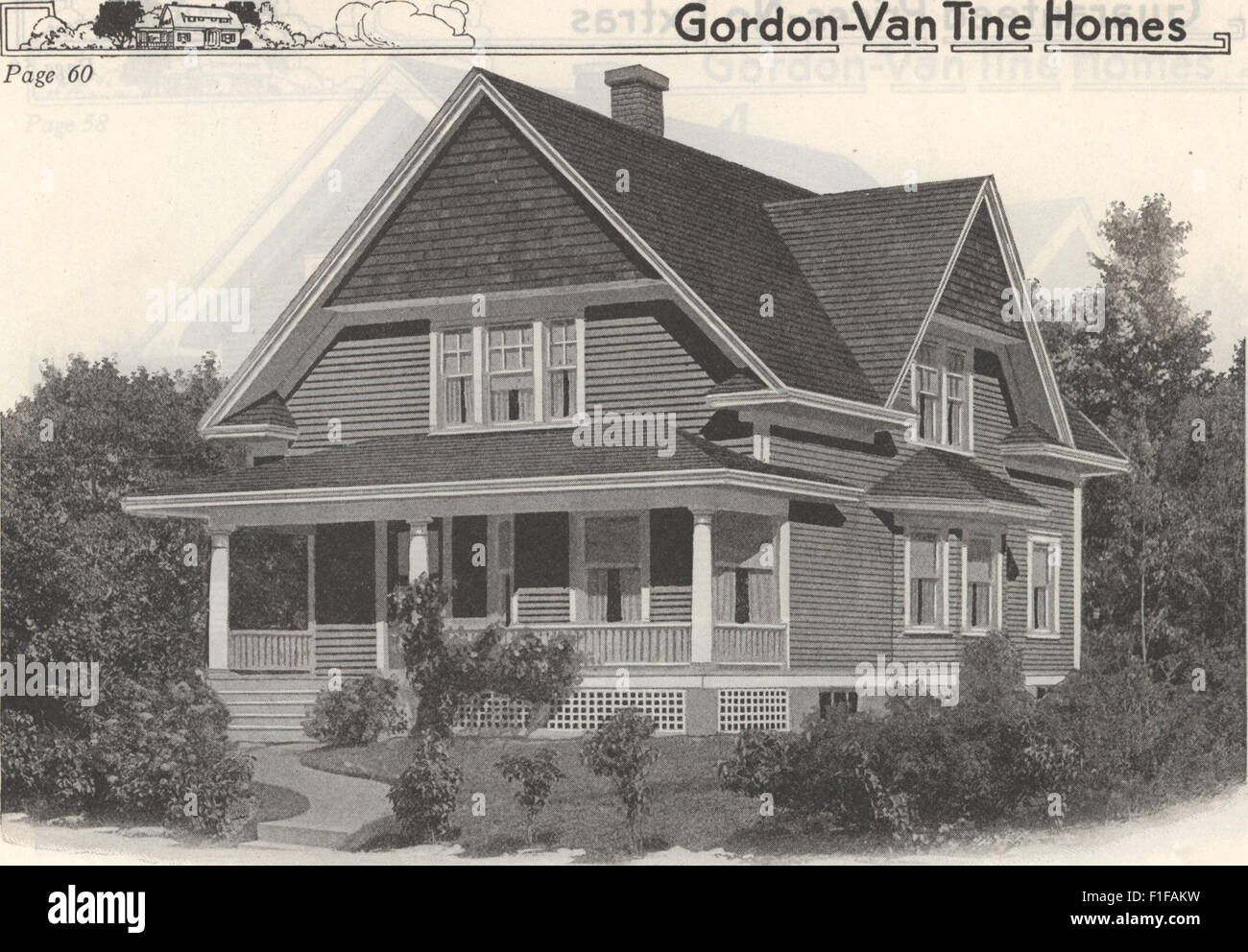 *GordonVan Tine Homes* (1921) is a catalog showcasing the designs of