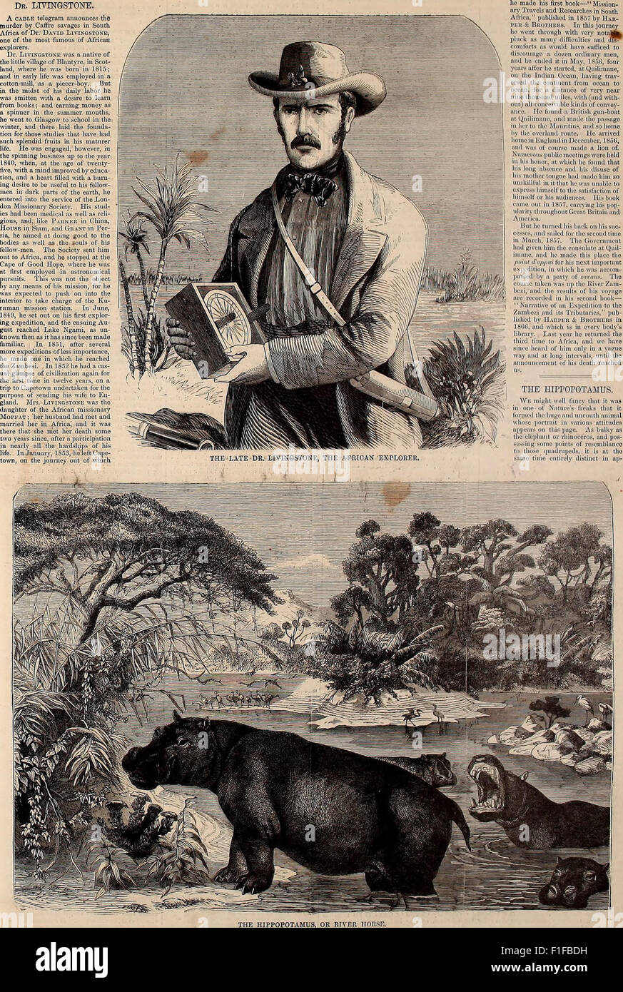Harper s weekly 1857 stock photo alamy