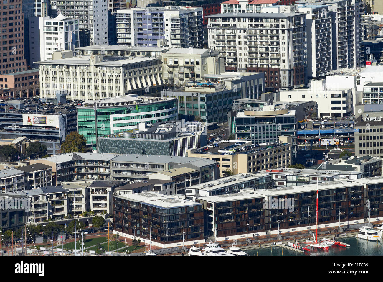 Apartments and offices, Viaduct Harbour, Auckland waterfront, Auckland