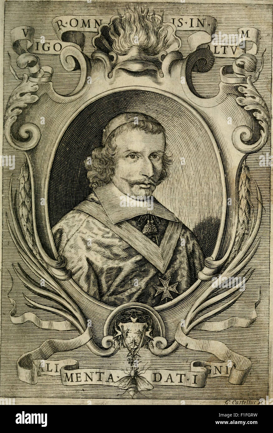 Ignatius - insignium, epigrammatum et elogiorum centuriis expressus (1655) Stock Photo