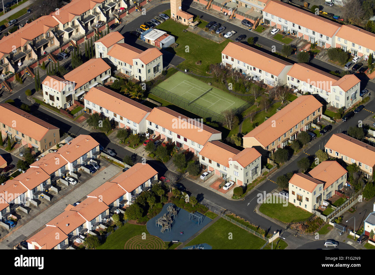 Tuscany Towers housing development, New Lynn, Auckland, North Island