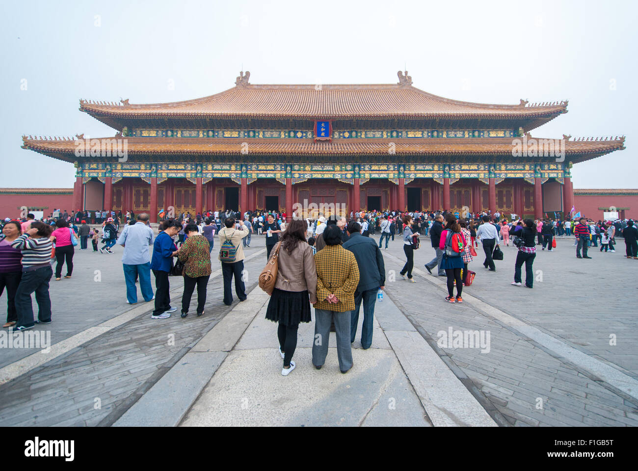 Forbidden City in Beijing. Stock Photo
