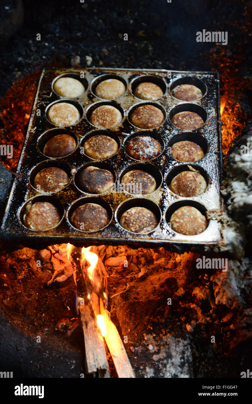 Mofo Gasy is a traditional Malagasy savoury rice cake Stock Photo - Alamy