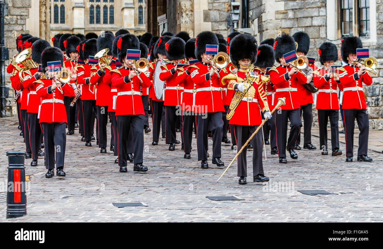 changing of the guards, Windsor Stock Photo
