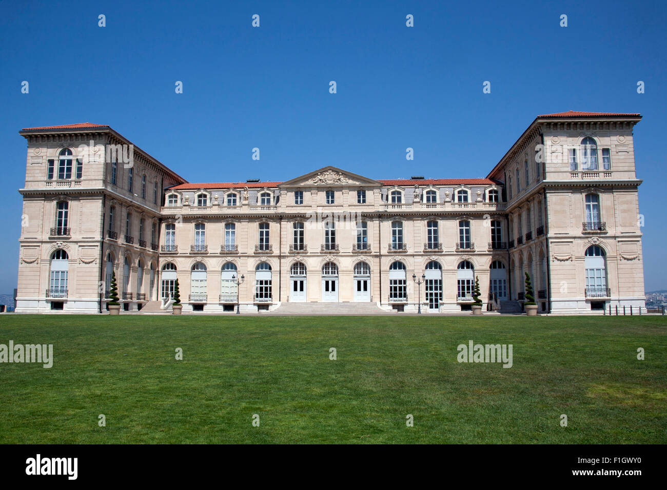 Palais du Pharo - Pharo Palace -  Marseille France Stock Photo