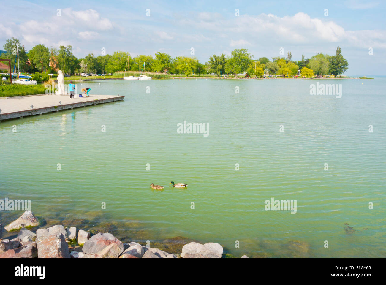 Revfulop, Lake Balaton, Hungary, Europe Stock Photo