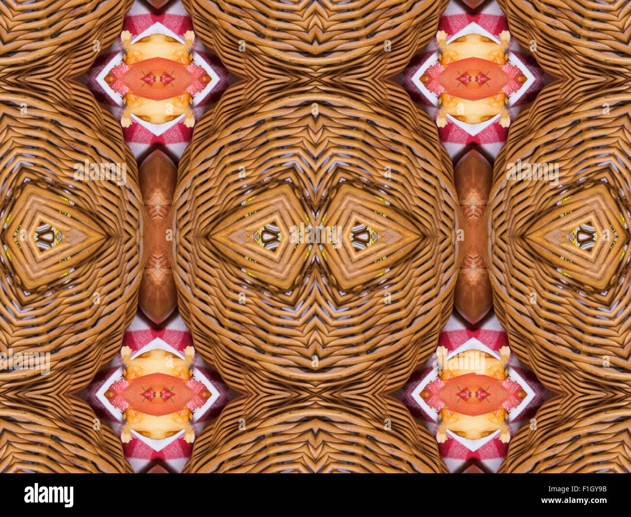 Pattern Brown Drawing brown color drawing in kaleidoscope pattern - brown color drawing in ...