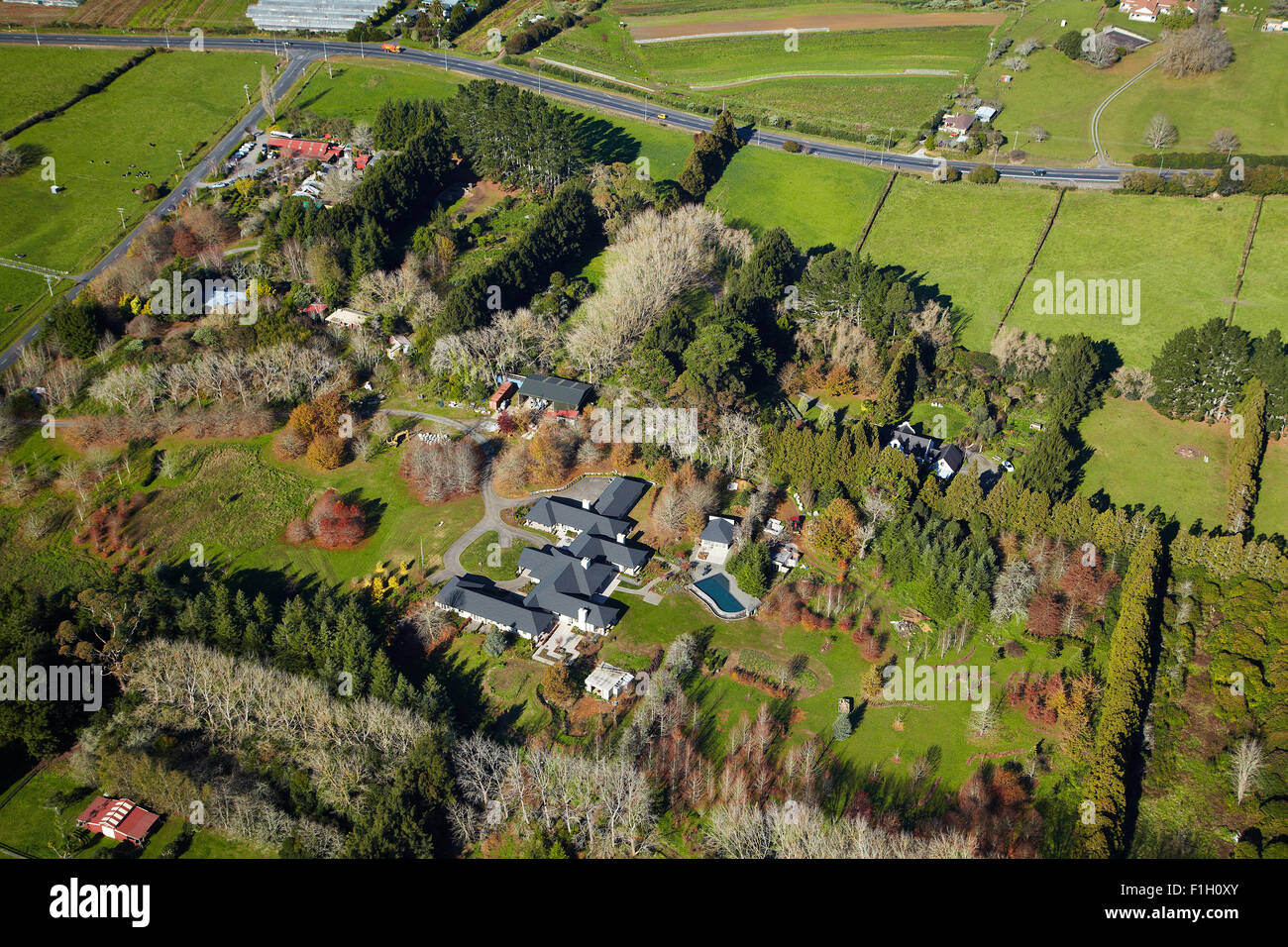 Lifestyle property, Drury, South Auckland, North Island, New Zealand