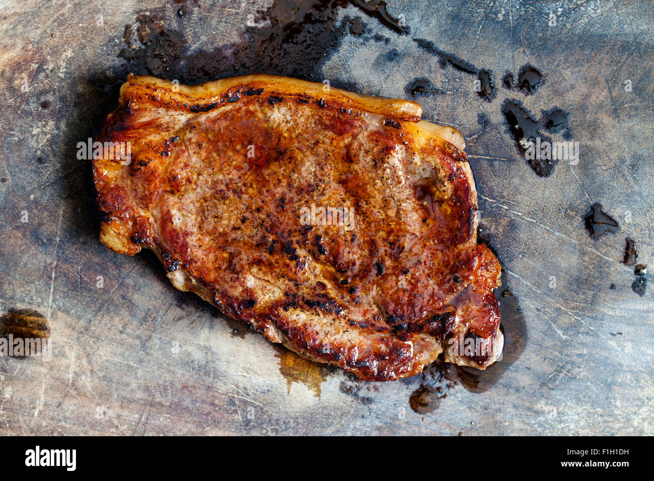 Sirloin steak Stock Photo