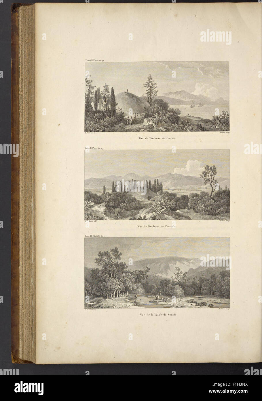 Voyage pittoresque de la Grèce (1782) Stock Photo