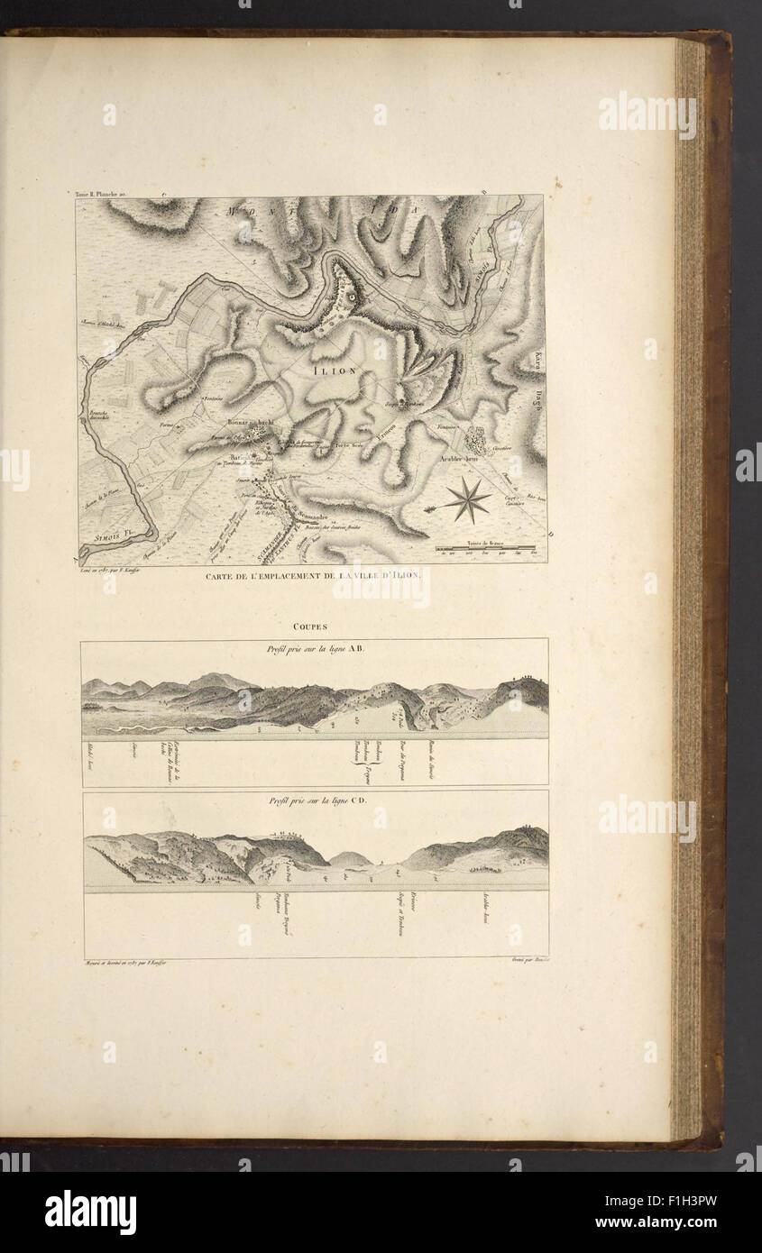 Voyage pittoresque de la Grèce (1782) Stock Photo