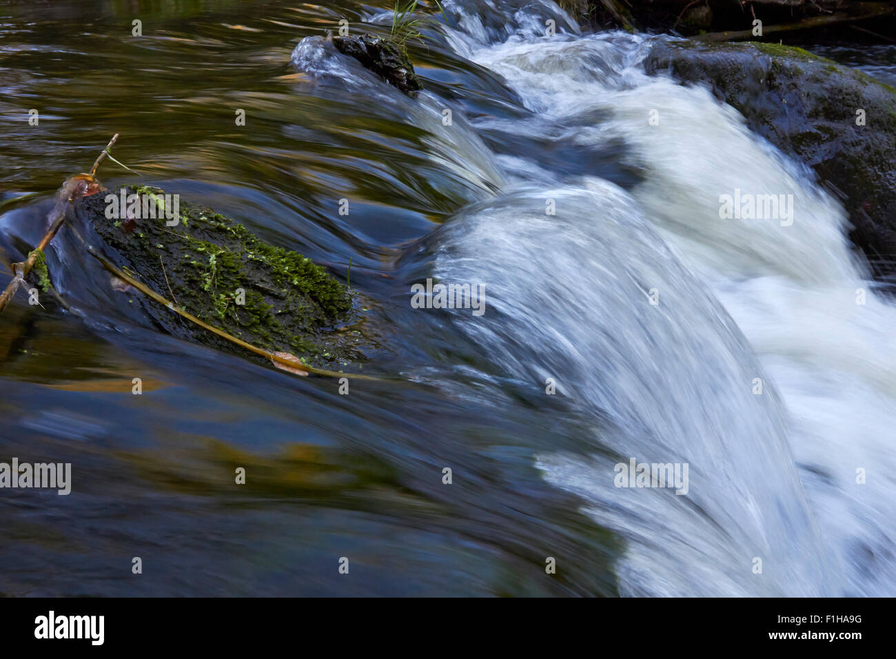 Myllykulma rapids, Orimattila Finland Stock Photo