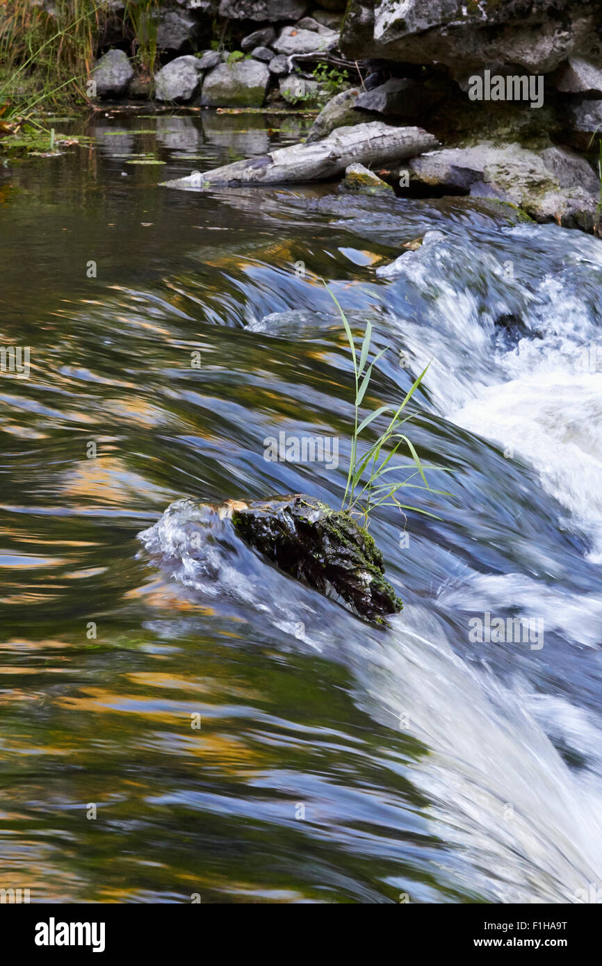 Myllykulma rapids, Orimattila Finland Stock Photo
