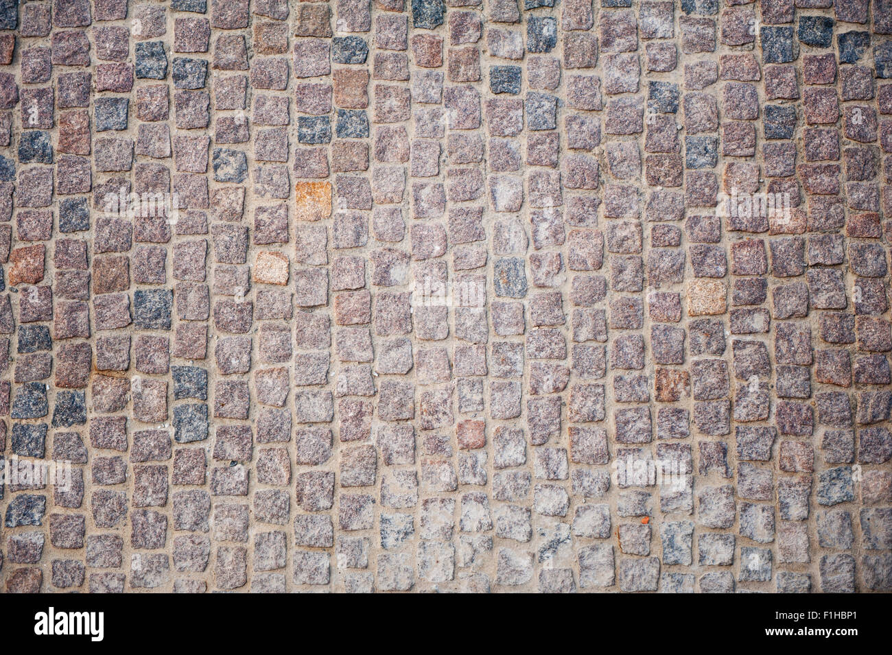 Cobblestones pavement texture abstract Stock Photo