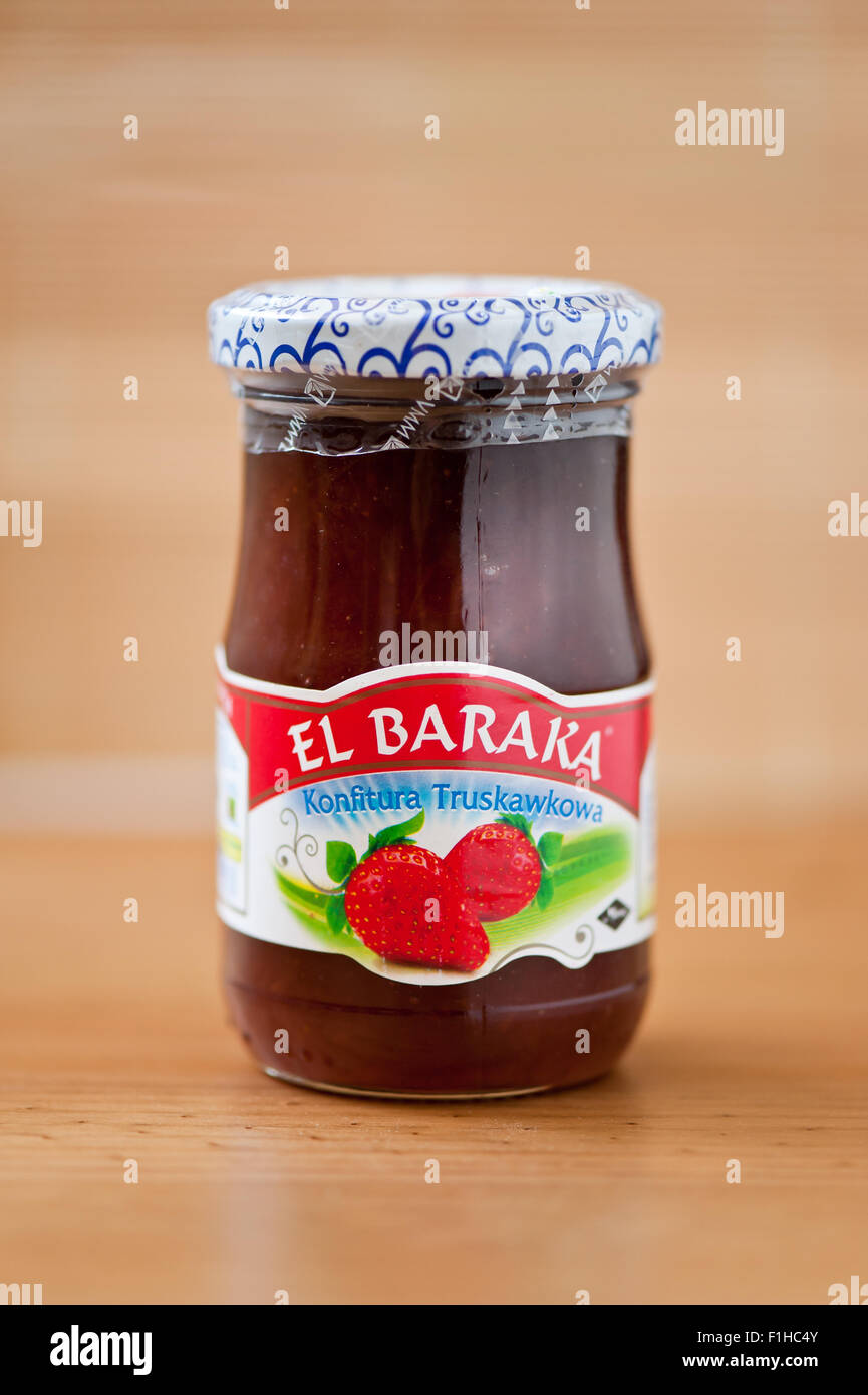 Glass of jam hi-res stock photography and images - Alamy