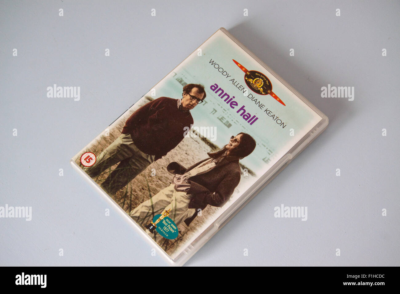 Dvd case for the Woody Allen film Annie Hall Stock Photo