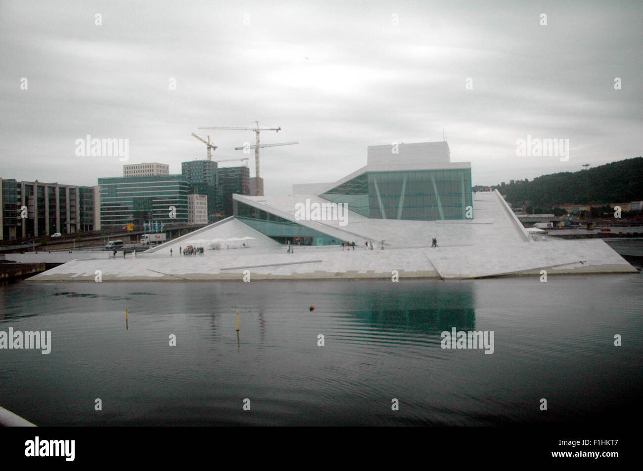 Impressionen - Oper, Oslo, Norwegen. Stock Photo