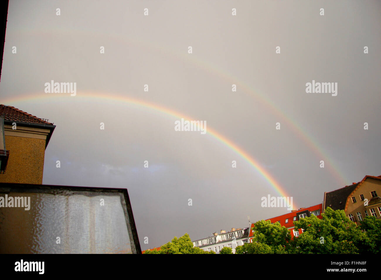 Regenbogen/ rainbow. Stock Photo