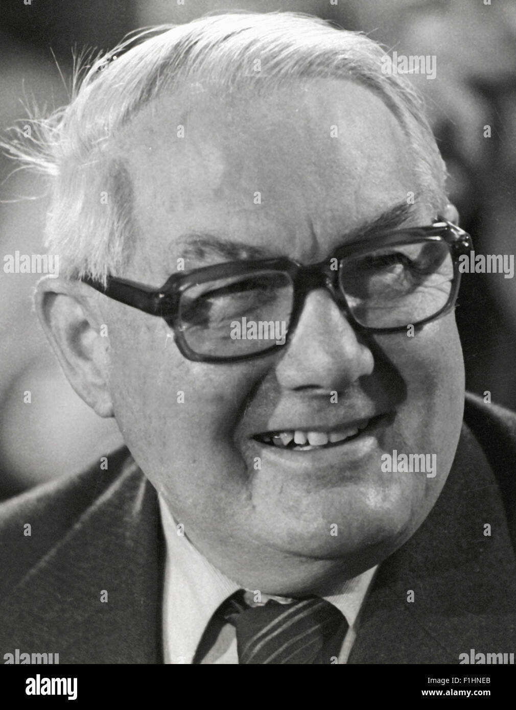 James Callaghan Lord Callaghan MP former UK prime minister. 1984 image. Stock Photo