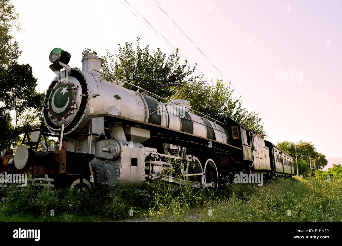 Golra Sharif Railways Heritage Museum Islamabad- Pakistan Stock Photo