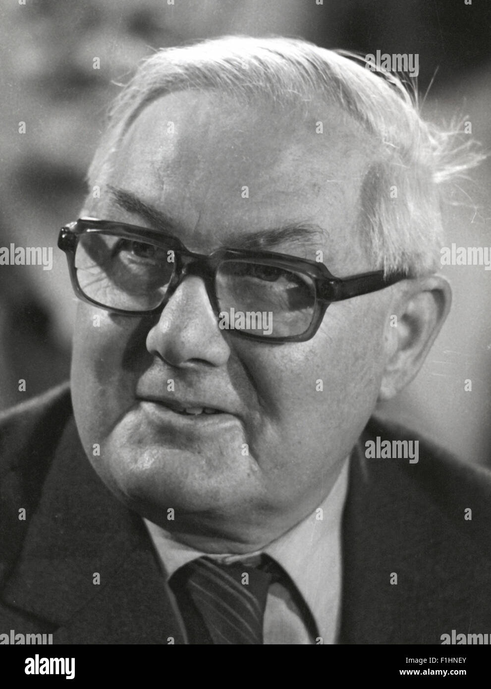 James Callaghan Lord Callaghan MP former UK prime minister. 1984 image. Stock Photo